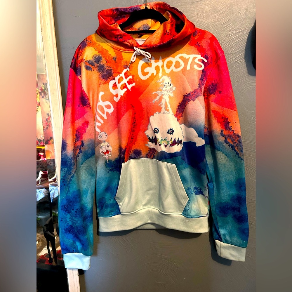 *super rare limited* KSG kids see ghosts Hoodie Sweatshirt Kanye x Kid Cudi